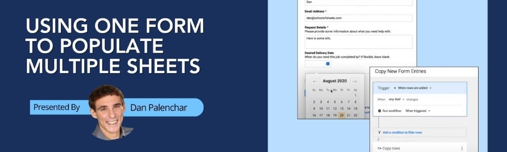 Using One Form to Populate Multiple Sheets in Smartsheet Smartsheet Tutorial